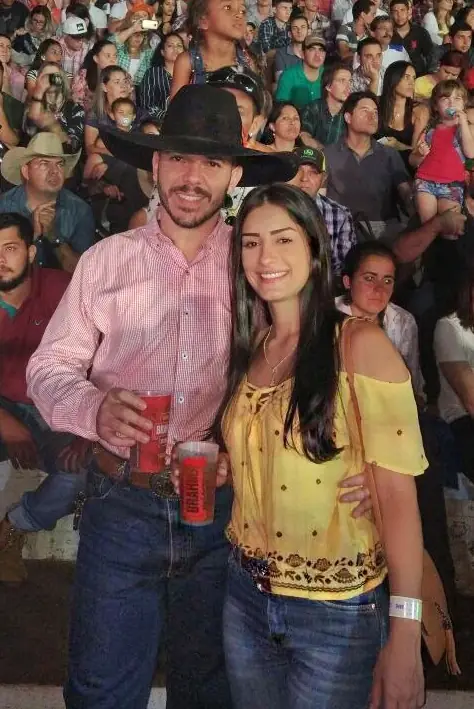 Alana e Benedito em 2017