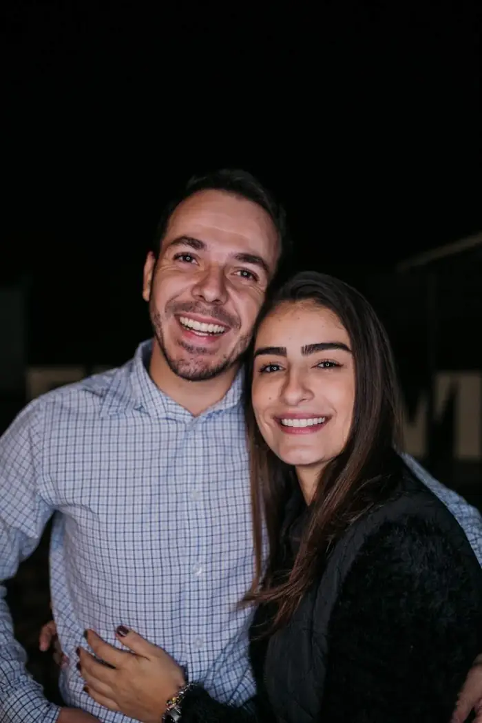 Alana e Benedito em 2019